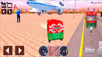 Tuk Tuk auto rickshaw driver 3D game - #126 auto rickshaw driving game - Android iOS Gameplay