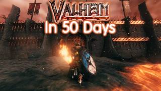 I Attempted To Beat Valheim in 50 Days...Here's What Happened (Full Movie)