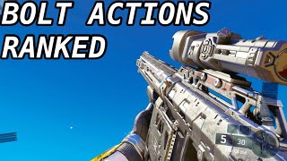 Ranking ALL 70+ Bolt Action Snipers In COD History!