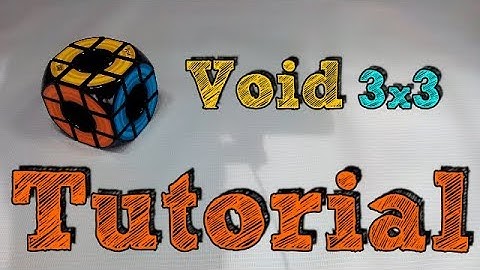 🇻🇪 Resolver 3x3 Void (Sin Paridad) | HD | Tutorial | Español 🇻🇪