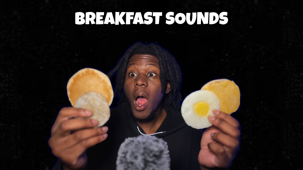 Insane Breakfast ASMR (Pancakes, Egg & More Sounds) - YouTube