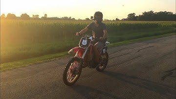 1999 Honda Cr 125 Top Speed Test!!!