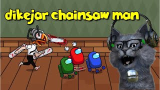 CHASED BY CHAINSAW MAN IN IMPOSTOR! - Survival 456: Imposter Rainbow Indonesia screenshot 5