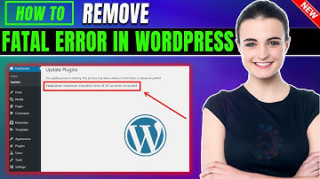 Fix A WordPress Fatal Error 2025 | WordPress Fatal Error After Installing Plugin