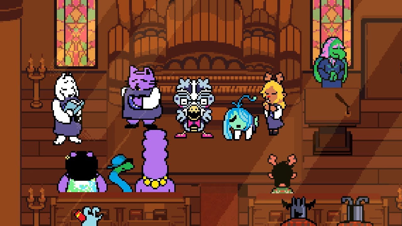 SUNDAY SERVICE | Deltarune Chapter 4 #1 - YouTube