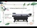 1.8m Digital H1 Eco Solvent Printer