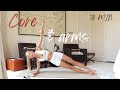 Day 4 / CORE &amp; ARMS summer workout challenge / Model workout | Vita Sidorkina