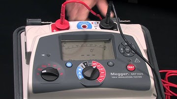 MIT1025 Insulation Resistance Tester - Getting Started