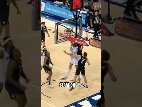 Throwin’ it down in Dallas #smumustangs #collegebasketball #basketball #ncaabasketball #ponyup