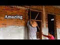How to install the wooden door to the wall fastest How to install the wooden door to the wall fastest