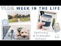 My First Vlog! Week in the Life of a Seminary Student (or graduate student!)