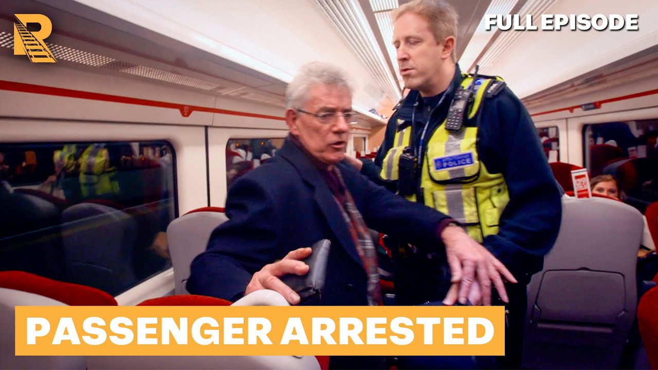 Полиция сняла с поезда пьяного пассажира за нападение на персонал | Внутри вокзала Кингс-Кросс | ...