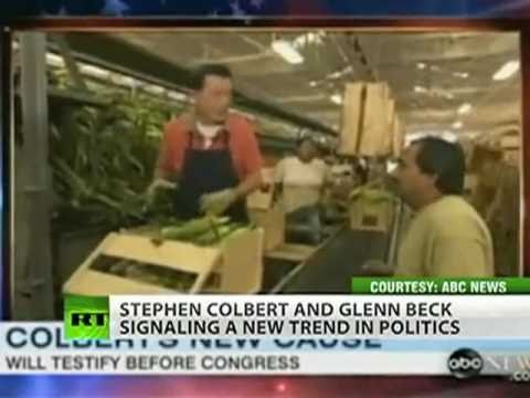 Stephen Colbert Glenn Beck John Stewart