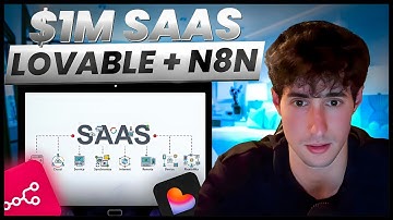 Build a 1M SaaS with Lovable+ n8n (No-Code)