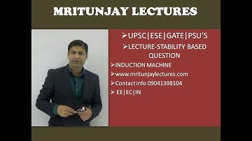 STABILITY BASED QUESTION | INDUCTION MACHINE