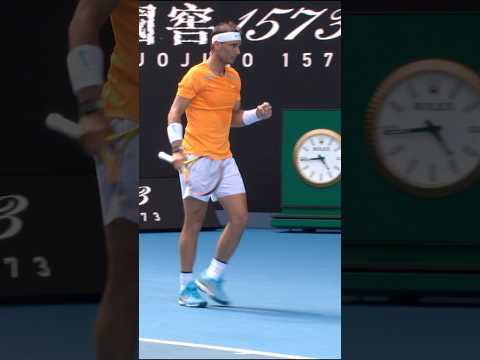 Rafael Nadal's ROCKET winner! 🔥
