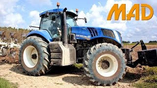 New Holland T8.420 Auto Command: high power with CVT transmission