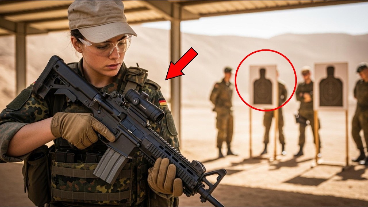 Sie Justierte Nur Das Gewehr – Dann Verstummte Der Schießstand - YouTube