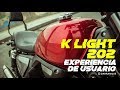 Keeway K - light 202 - Experiencia de Usuario