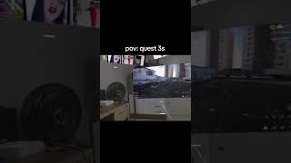 pov: quest 3s #funny #funny #fypシ #fall #virtualreality #metaquest3s #VR #shorts #nflopa