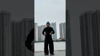 Đá móc - hướng dẫn Cross step breaking toprock #hiphop #tutorial #breaking #toprock #breakdance