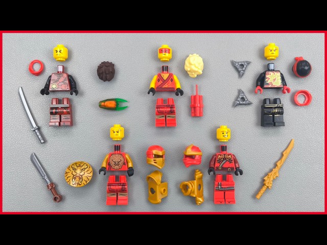 LEGO Ninjago KAI MINIFIGURE Collection ( Part 3 ) | Sog - ZX