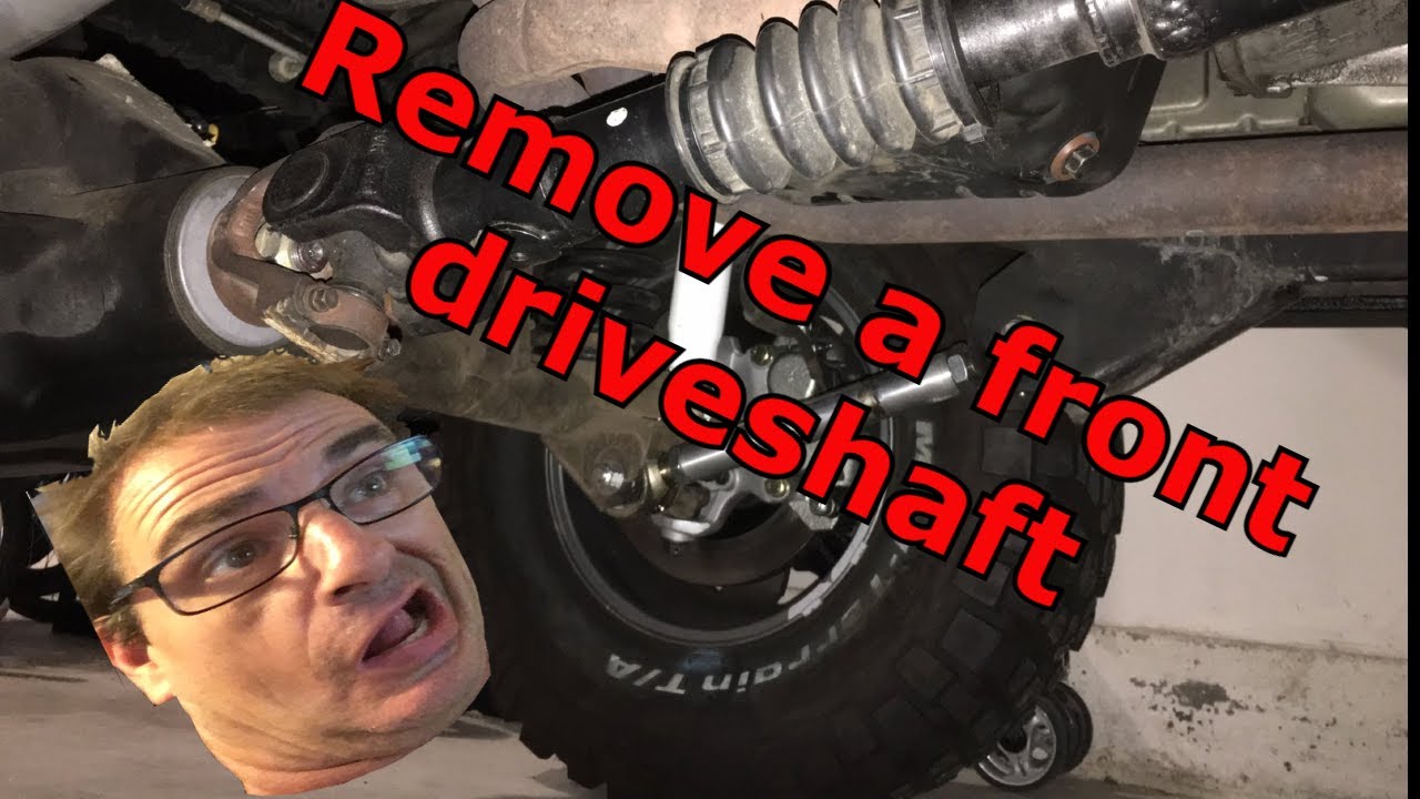 How To Remove Jeep TJ Front Drive Shaft: Step-by-Step Guide
