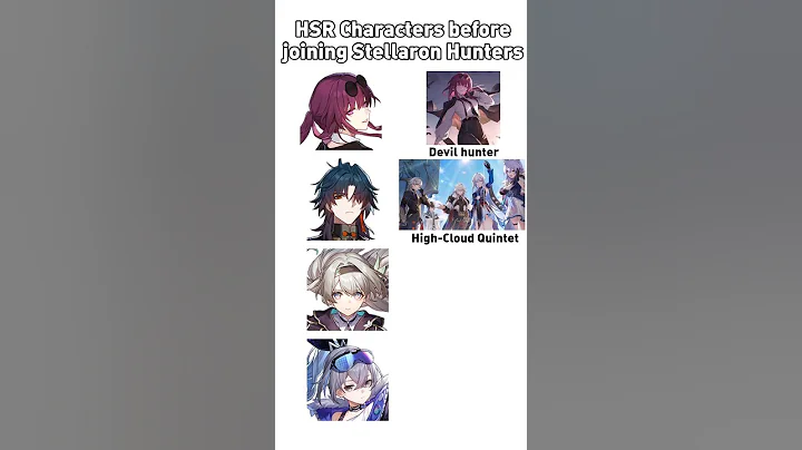 HSR Characters before joining the Stellaron Hunters #castorice #anaxa #aglaea #hyacine #cipher