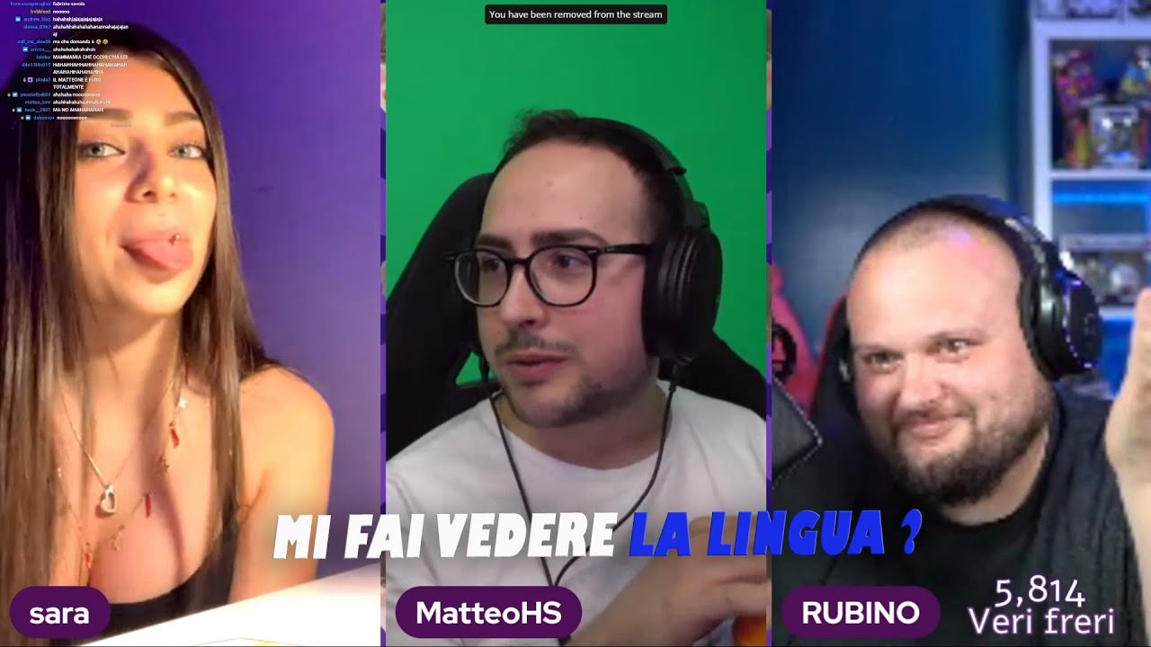 MATTEOHS IN LIVE DA GRENBAUD CON DUE RAGAZZE