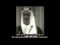 Discours du roi fayal avant son assassinat sur la palestine