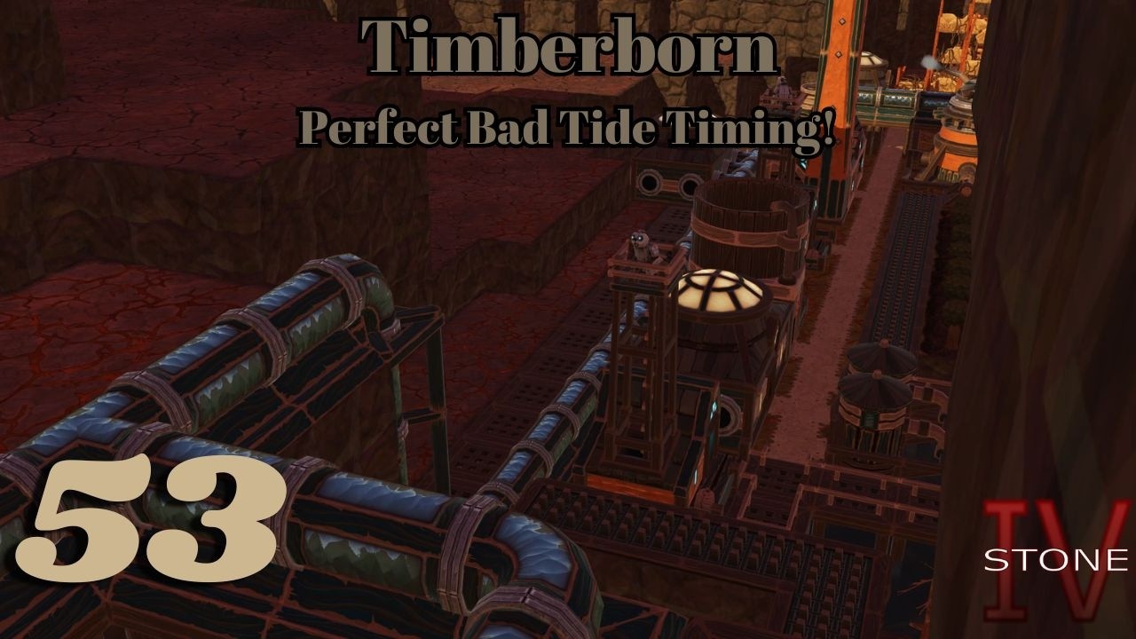 Perfect Bad Tide Timing! | Timberborn 2253