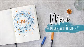 BULLET JOURNAL | Plan with me March Fish