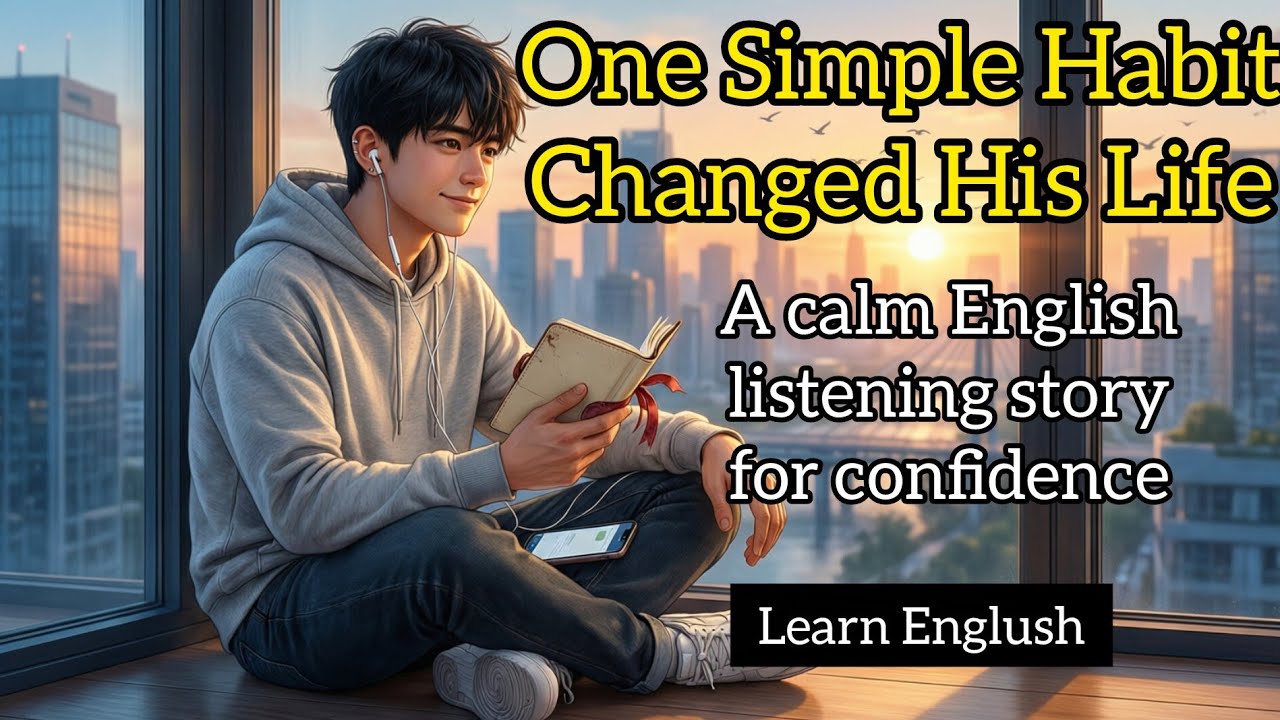 A Simple Habit Changed His Life | Improve English Listening & Speaking ...