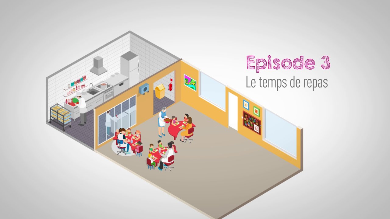 Episode 3 - Le repas [Comment prévenir les TMS pour les agents de la petite enfance]