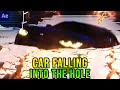 Earthquake Car Falling Into the Hole Effect in After Effects
