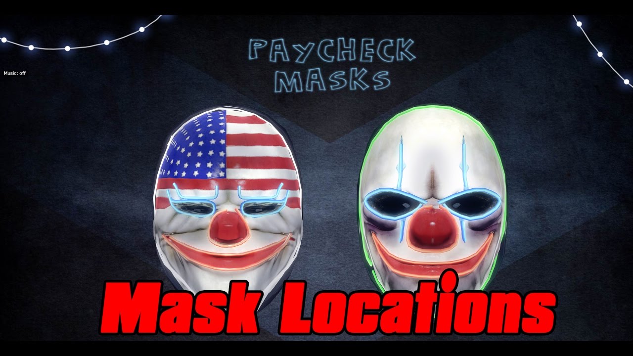 All achievement masks payday 2 фото 38
