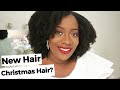 VLOGMAS DAY 7| BEST NATURAL LOOKING 4C/4D HAIR!