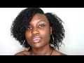 Quick Natural Hair Tutorial for 4A-4C Hair (USING PROCLAIM PRODUCTS & ECO STYLE GEL)
