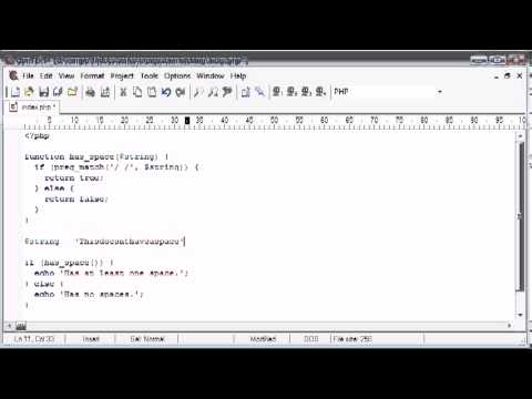 Beginner PHP Tutorial   45   More on Expression Matching   YouTube