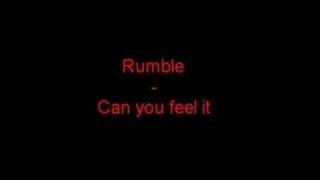 Rumble - Can You Feel It