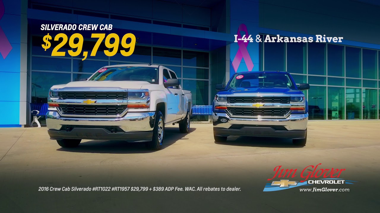 Jim Glover On the River Unbeatable Chevy Truck Month Silverado Crew Cab Offer! YouTube