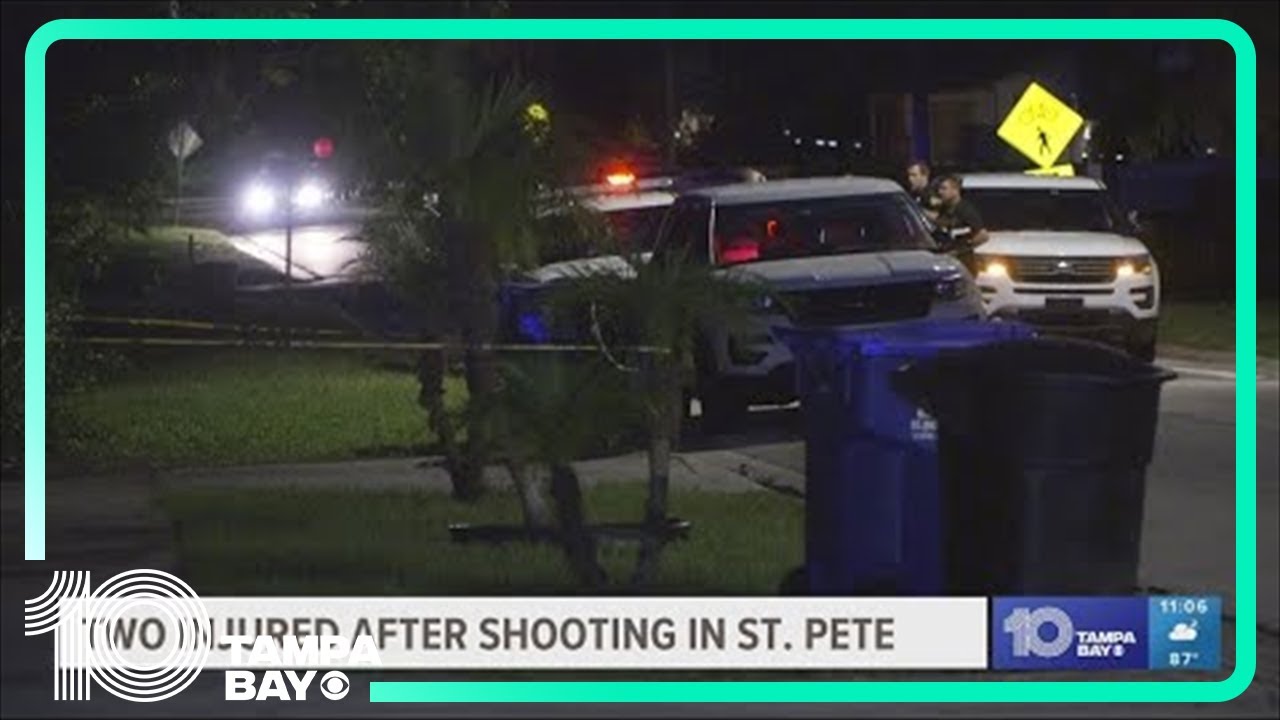 St. Pete police investigating shooting that left 2 hurt - YouTube