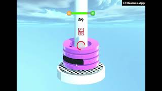 Dice Helix Drop Gameplay & Walkthrough | Free at 123Games.App screenshot 4