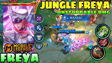 Freya Best Build and Emblem 2025 pt.501 - Build Top 1 Global Freya ~ MLBB