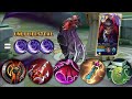 WHEN GLOBAL YU ZHONG ABUSE THIS SPELL VAMP BUILD INSANE LIFESTEAL! (must try)