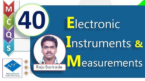 Electronic measurements instrumentation mcq | Electrical measurement mcqs | instrumentation mcqs