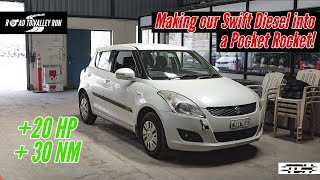 Tuning our Suzuki Swift 1.3 Diesel into a pocket rocket!