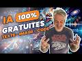 🔥 Tous les derniers modèles d'IA (Texte, Image, Code) à 0 € ! 🔥