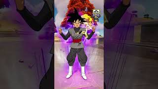 *NEW* GOKU BLACK set gameplay and COMBOS in FORTNITE!