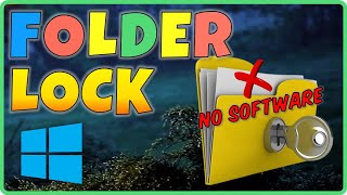 How to Lock Folder with Password in Windows (No Software Needed) screenshot 4